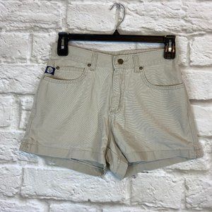 LEE DUNGAREES Shorts Womens Size 9 Khaki Shorts Pockets